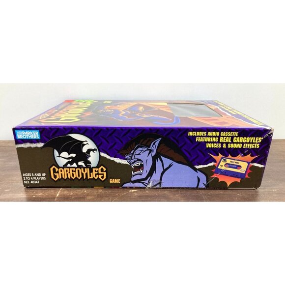 Vintage 1995 Gargoyles Audio Cassette Board Game Parker Brothers New In Box - Picture 4 of 11